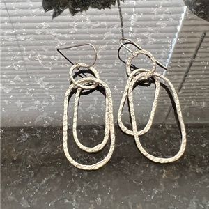 925 STERLING SILVER EARRINGS BY NOLA DESIGNER VGUC